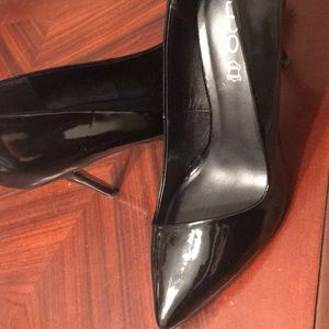 Black Patent Leather Heels